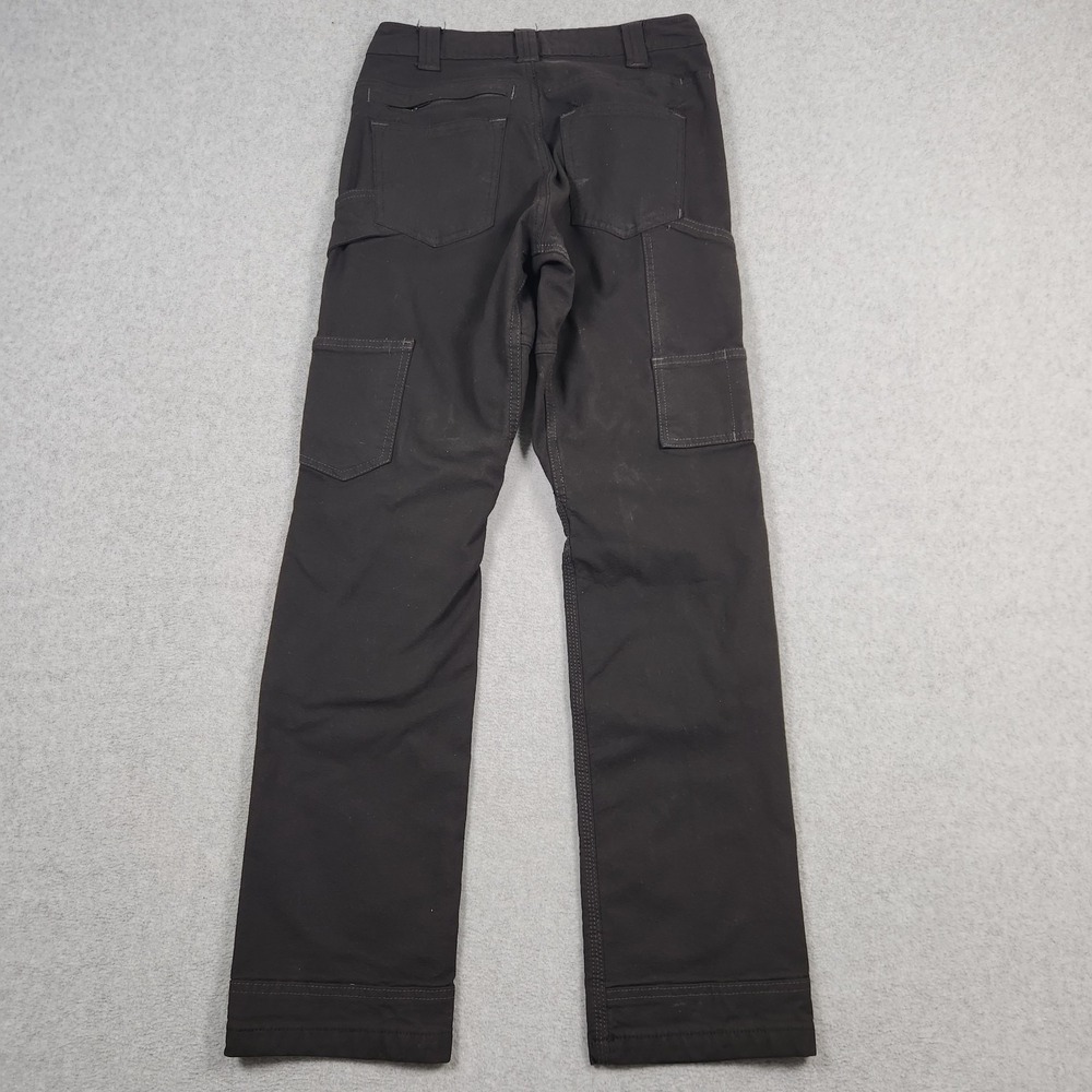 Dovetail Pants Womens 0 (26x30) Black Britt Utility Double Knee Work Cordura - Picture 2 of 15